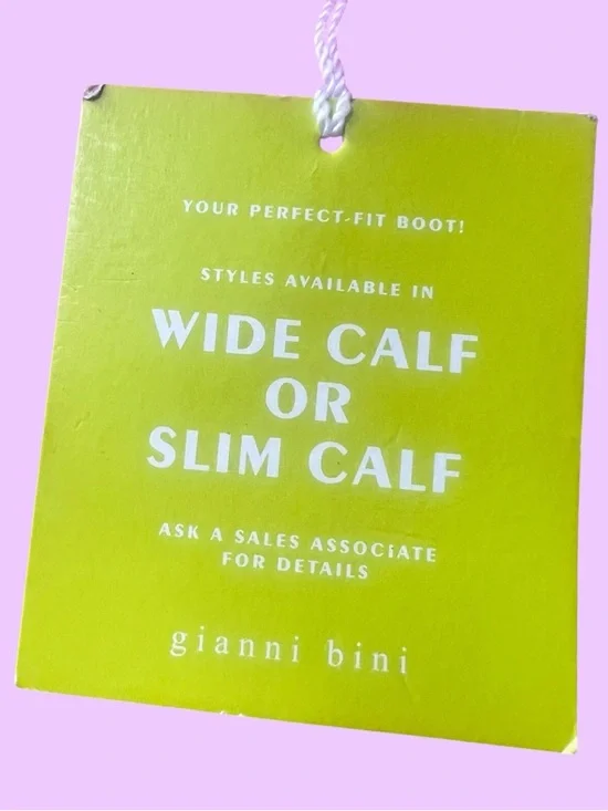 Pink Western Gianni Bini Knee High Rhinestone Cowgirl Boots - Picture 3 of 9